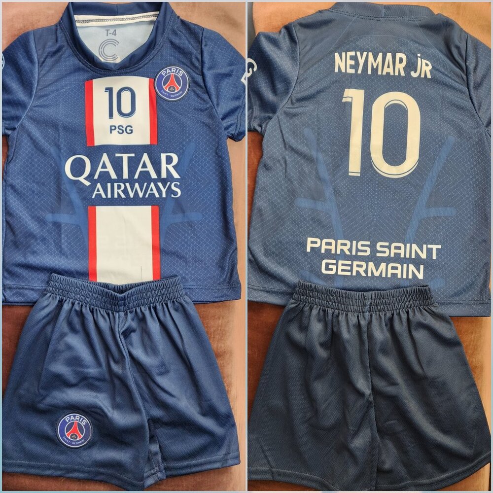 PSG #10 Neymar Jr. Kids Set